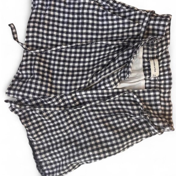 Abercrombie & Fitch Pants - Abercrombie & Fitch Gingham Shorts Size XS